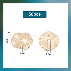 50 Stück Messingperlen&nbsp;KK-PH0005-48