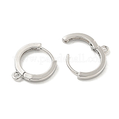 Fornituras de pendientes de latón&nbsp;EJEW-L211-012B-P