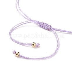 Braccialetto a maglie di semi di vetro&nbsp;BJEW-JB08894-02