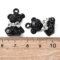 Sprühfarbe Legierung Anhänger&nbsp;ENAM-K076-30P