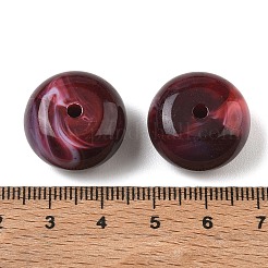 Perlas de acrílico de dos tonos&nbsp;AC-CBABA33-01H