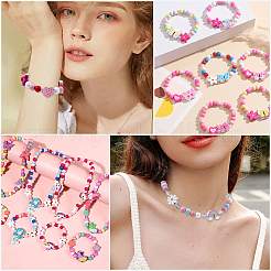 DIY-Set zur Herstellung von Schmetterlings- und Blumenarmbändern&nbsp;DIY-SC0033-01