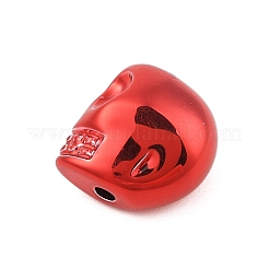 Uv placcato perline di acrilico&nbsp;OACR-M013-09E