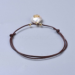 Rindslederband Armbänder&nbsp;BJEW-JB04352-M