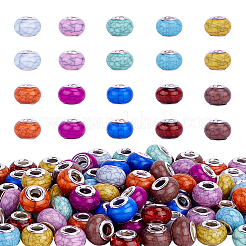 Imitation Türkis Stil Acryl europäischen Perlen&nbsp;OPDL-PH0001-03