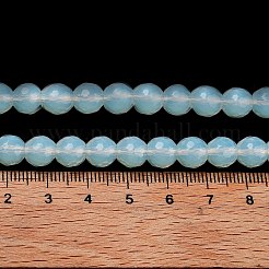 Chapelets de perles d'opalite&nbsp;G-G687-31-8mm