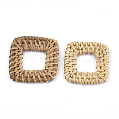 Handgemachte geflochtene Verbindungsringe aus Schilfrohr / Rattan&nbsp;WOVE-T005-21A