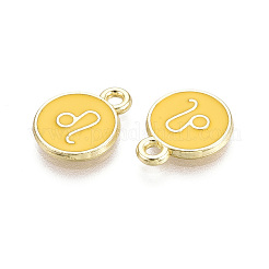 Charms aus Legierung und Emaille&nbsp;ENAM-T021-28I