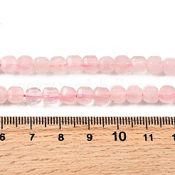 Natürlichen Rosenquarz Perlen Stränge&nbsp;G-F797-A12-01