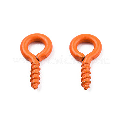 Staffe per pioli con occhiello a vite in ferro verniciato a spruzzo&nbsp;IFIN-N010-002B-12
