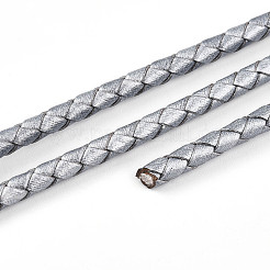 Geflochtene Rindslederband&nbsp;NWIR-N005-01L-4mm