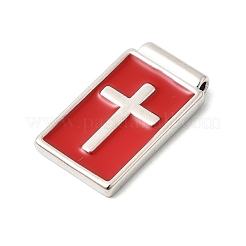 Pendentifs d'émail en laiton &nbsp;KK-L262-28P-B01