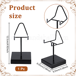 Soporte expositor de esfera de cristal de hierro&nbsp;ODIS-WH0079-094B