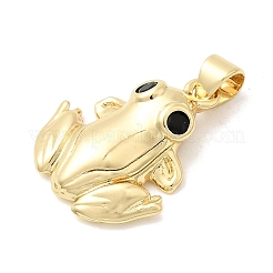 Pendentifs avec zircon cubiques à micro-pavés en laiton&nbsp;KK-H529-55A-G