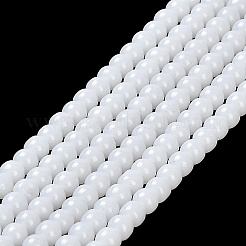 Abalorios de vidrio jade de imitación hebras&nbsp;GLAA-K062-A01-09