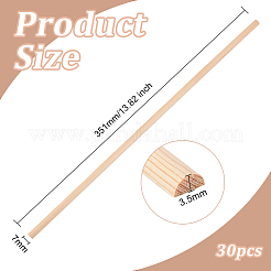 Bastelstöcke aus Holz&nbsp;DIY-WH0430-360D