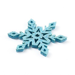 Copo de nieve fieltro tela navidad tema decorar&nbsp;DIY-H111-A09