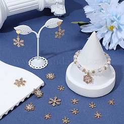 16 stücke 4 arten weihnachten messing micro pave zirkonia anhänger&nbsp;KK-SC0006-95