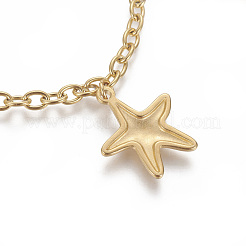 Bettelarmbänder aus Edelstahl 304&nbsp;BJEW-F383-02G
