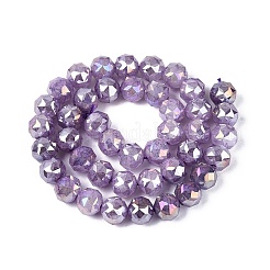 Fili di perle di vetro galvanizzate anti-ossidazione&nbsp;GLAA-N064-10mm-13