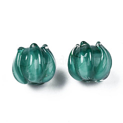 Perles vernissées manuelles&nbsp;LAMP-T016-11F