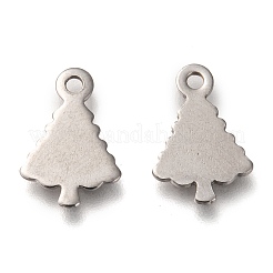Breloques de Noël en acier inoxydable 201 anti-ternissement&nbsp;X-STAS-P266-14P