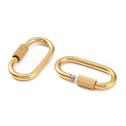 Verschlusskarabiner aus Edelstahl 304&nbsp;STAS-C092-09B-G