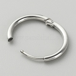 Boucles d'oreilles créoles en acier inoxydable chirurgical 316L pour filles et femmes&nbsp;EJEW-TAC0011-11C-P