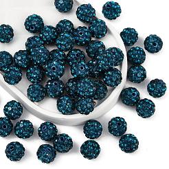 Polymer Ton Strass Perlen&nbsp;RB-H284-6MM-Half-229