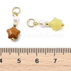 Pendentifs en pierres précieuses mixtes naturels et synthétiques&nbsp;PALLOY-JF05819