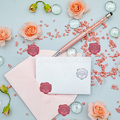 50 Stück 2 Arten selbstklebende Wachssiegelaufkleber&nbsp;DIY-CP0009-10A