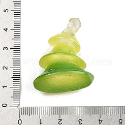 Estatuas de resina navideñas para decoración de escritorio de oficina en casa&nbsp;DJEW-M017-01A-02