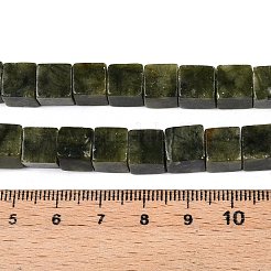 Natur taiwan Jade Perlen Stränge&nbsp;G-T139-8x8-21A