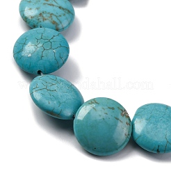 Fili di perline howlite naturale&nbsp;G-F783-H04-01