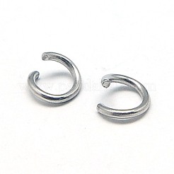 Anillos de salto abiertos de acero inoxidable 304 resistentes al deslustre&nbsp;STAS-E043-8x1mm