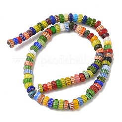 Perles de lampadaire millefiori faites à la main&nbsp;LAMP-D009-01C