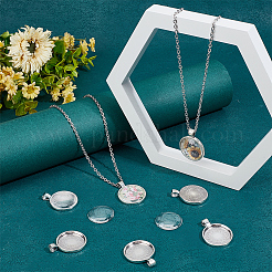 DIY-Kits zur Herstellung von Kuppel-Rohlingen aus Legierungsanhängern&nbsp;DIY-SP0001-60B