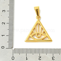 Pendentifs en acier inoxydable 304 avec placage sous vide PVD&nbsp;STAS-L275-08G