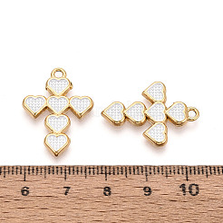 Ciondoli in acciaio inossidabile 304 e smalto&nbsp;STAS-T073-62B-G