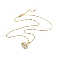 Collares colgantes de acero inoxidable 304&nbsp;NJEW-U002-24G-04