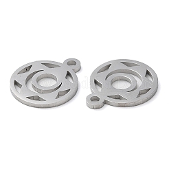 Dijes de acero inoxidable 304 con temática de chakra que no se deslustran&nbsp;STAS-Q303-03P