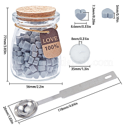 Kit di particelle di ceralacca per timbro con sigillo retrò&nbsp;DIY-CP0003-60R