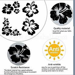 4 pz 4 stili adesivi per auto autoadesivi impermeabili per animali domestici&nbsp;DIY-WH0308-225A-096