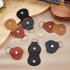 20 étui de rangement pour médiators en cuir PU bicolore&nbsp;AJEW-FH0008-90