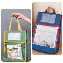 8 Stück 4 Farben Polyester-Handtasche&nbsp;DJEW-WA0001-09