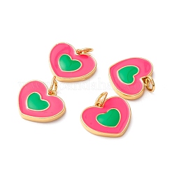 Charms smalto ottone&nbsp;KK-Z017-03-NR