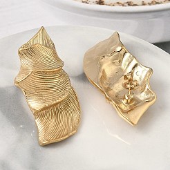 Pendientes de hoja de acero inoxidable 304&nbsp;EJEW-K268-54G
