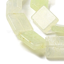 Gelbe Wassermelonenstein-Glasperlenstränge&nbsp;G-M420-G06-01