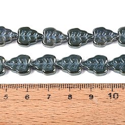 Abalorios de vidrio electroplate hebras&nbsp;EGLA-T017-05C