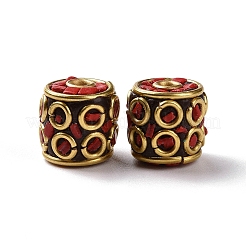 Manuell Indonesiene Perlen&nbsp;KK-G454-38G